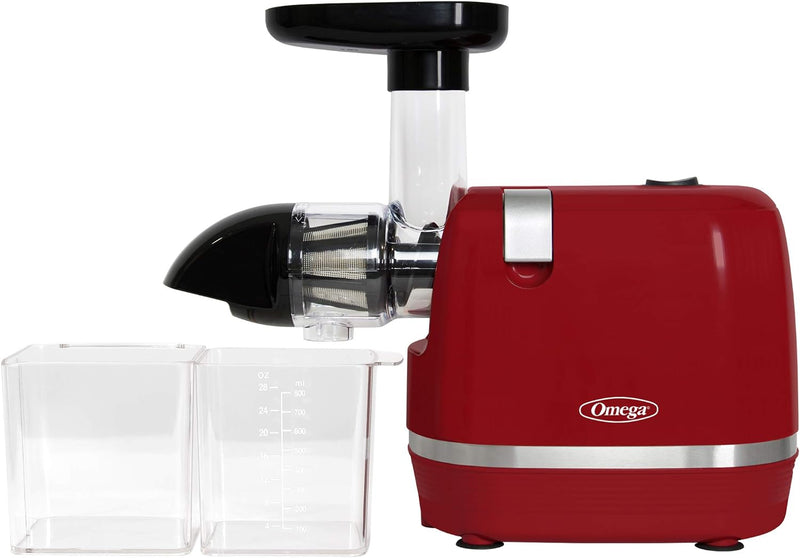 Omega H3000D Cold Press 365 Slow Masticating Juice Extractor Juicer, 150-Watts (Refurbished)