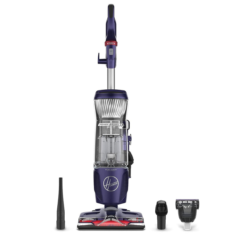 Hoover UH74210PC Power Drive Pet Bagless Upright Vacuum, Purple (Open Box- "Good As New" Blemished Packaging)