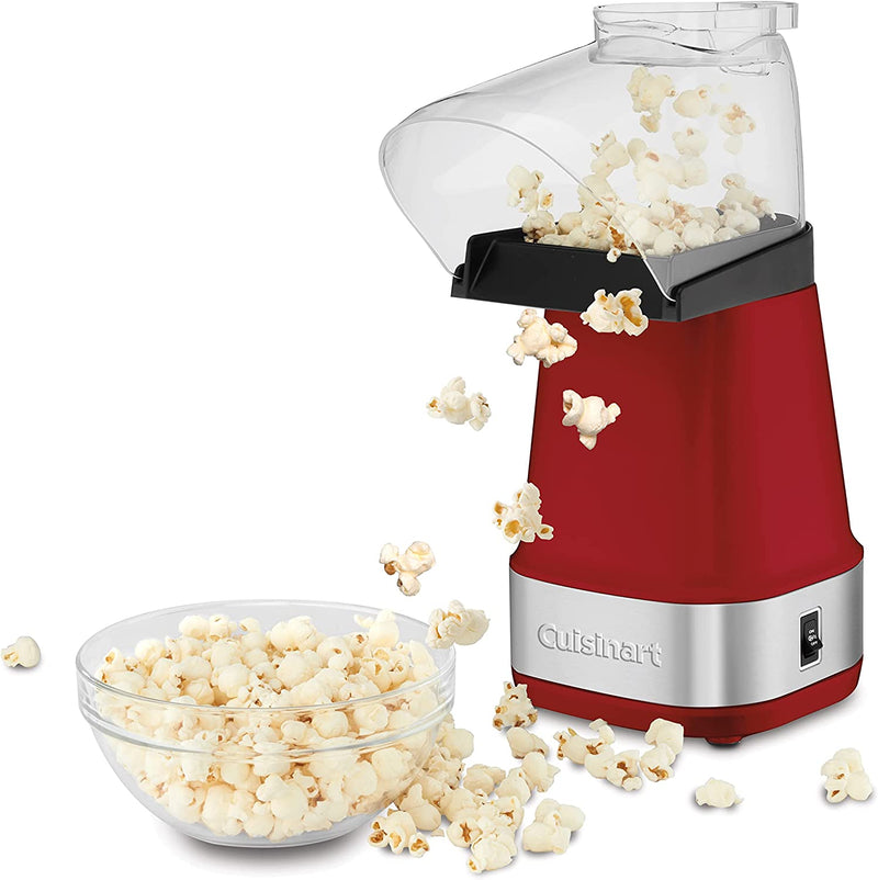 Cuisinart CPM-150C EasyPop Hot Air Popcorn Maker in Red (Refurbished)