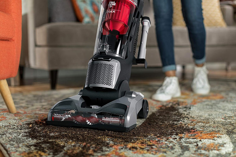 Dirt Devil UD70174 Endura Max Upright Vacuum , Red (Open Box- "Good As New" Blemished Packaging)