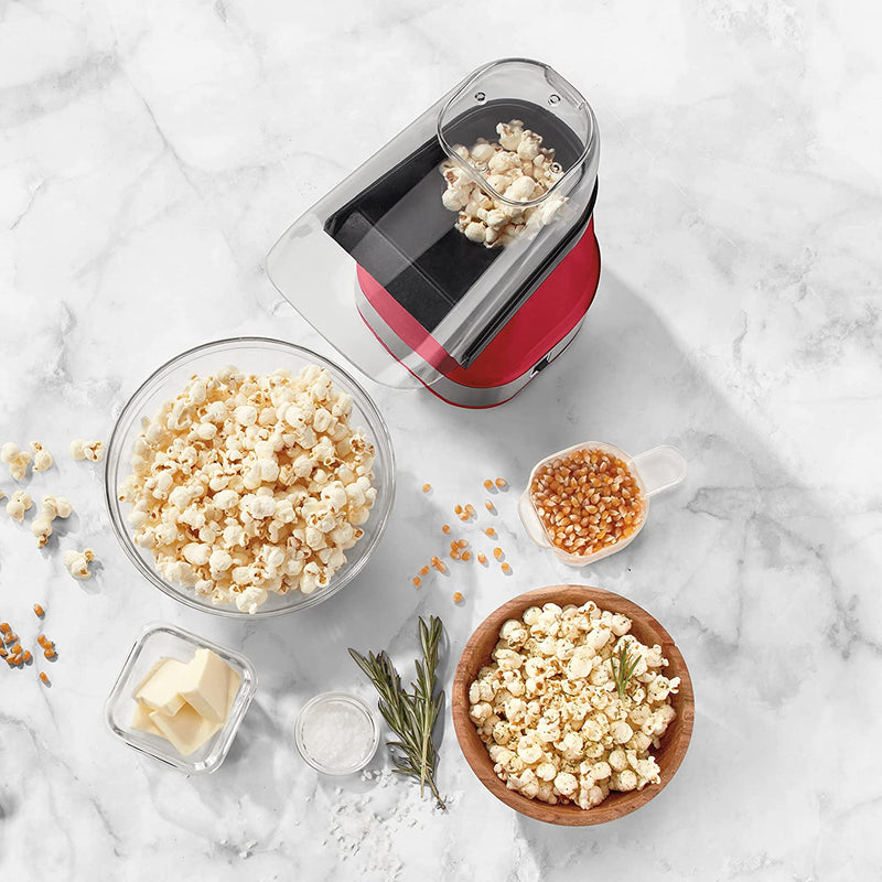 Cuisinart CPM-150C EasyPop Hot Air Popcorn Maker in Red (Refurbished)