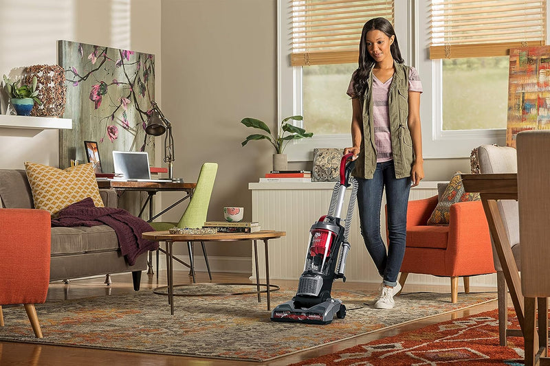 Dirt Devil UD70174 Endura Max Upright Vacuum , Red (Open Box- "Good As New" Blemished Packaging)