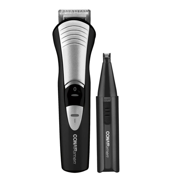 CONAIR FOR MEN 15 PC CORDLESS TRIMMER GROOMING KIT GMT187RC