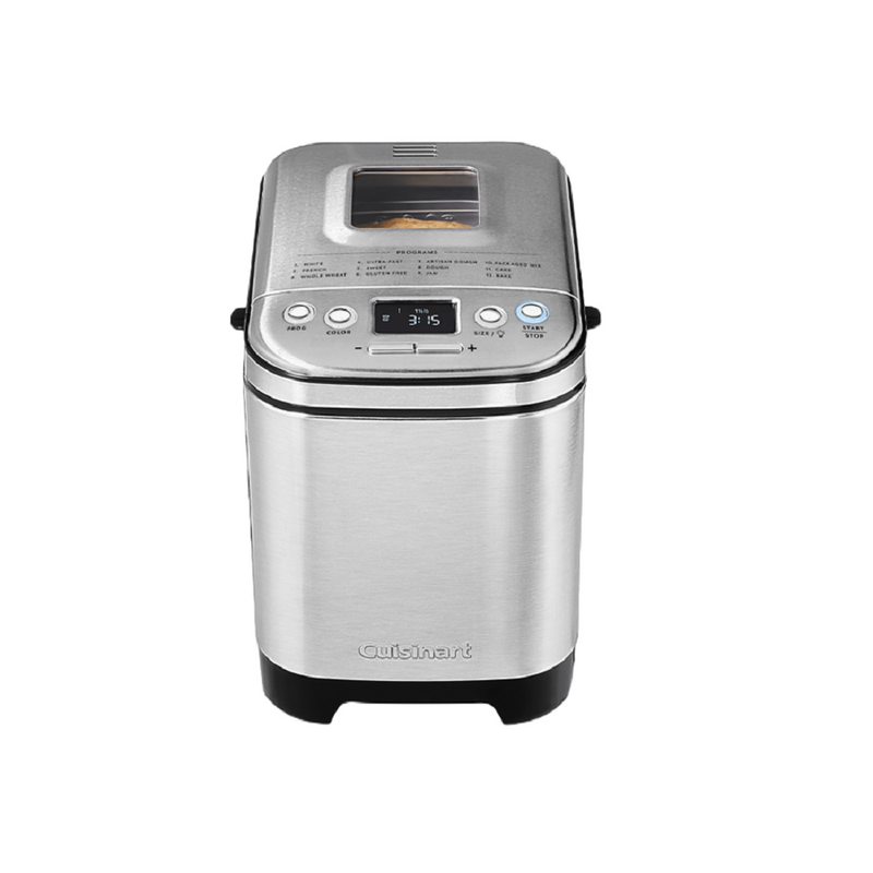 Cuisinart BK-220IHR Compact Automatic Bread Maker, Stainless Steel (Refurbished) with FREE Coffeemaker