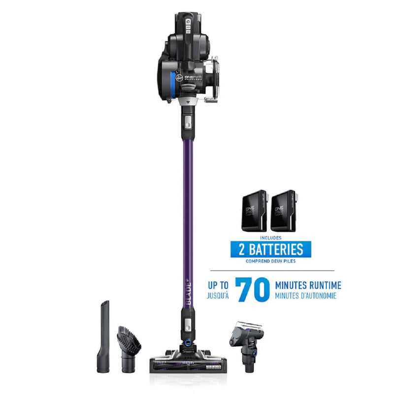 Hoover ONEPWR Blade MAX Pet Cordless Stick Vacuum Cleaner, Lightweight, Includes 2 Batteries Up to 70 Minutes of Runtime (Blemished Packing-Good As New- 3 Month Warranty)