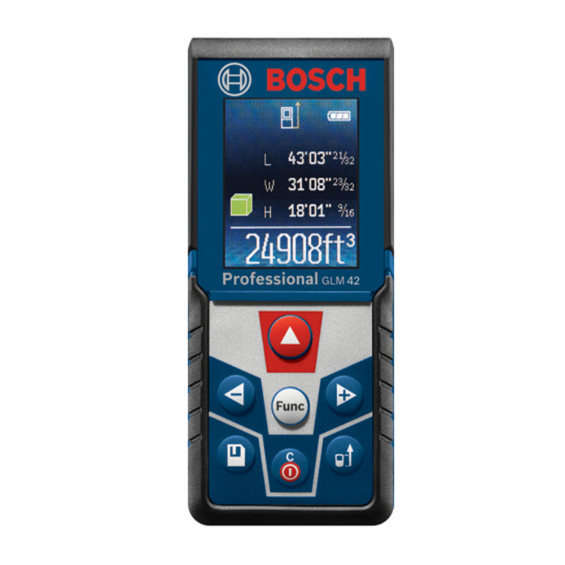 Bosch GLM 42 BLAZE 135-ft  Laser Distance Measurer with Color Display - SaleCanada Inc.