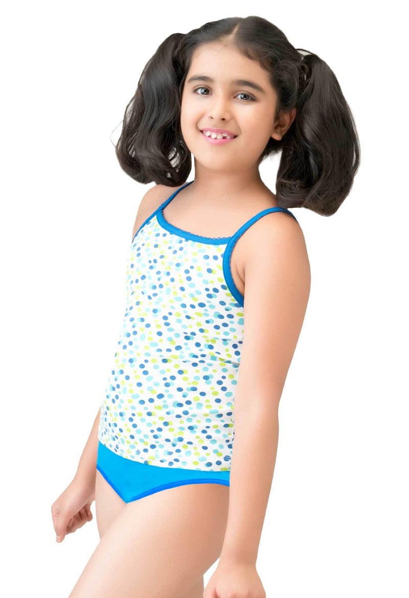 Little Strawberry Printed Camisole for Girls - LS17