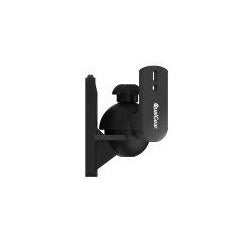 QualGear® QG-SB-002-BLK UL Listed Universal Speaker Wall Mount for Most Speakers up to 3.5kg/7.7lbs, Black