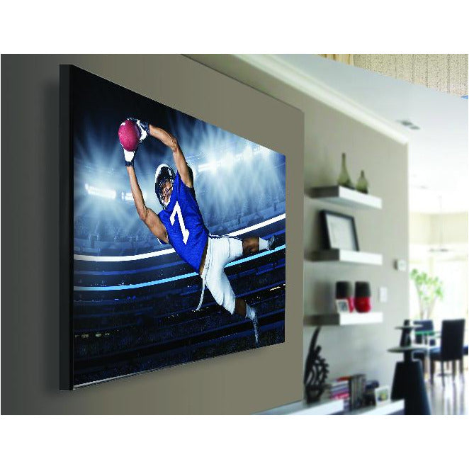 QualGear QG-TM-002-BLK Universal Ultra-Slim Low-Profile Fixed Wall Mount for 37'-70' TV's