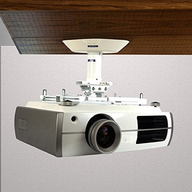 OPEN BOX - QualGear® Pro-AV QG-KIT-VA-3IN-B  3"-1.5" Vaulted Ceiling Adapte Projector Mount