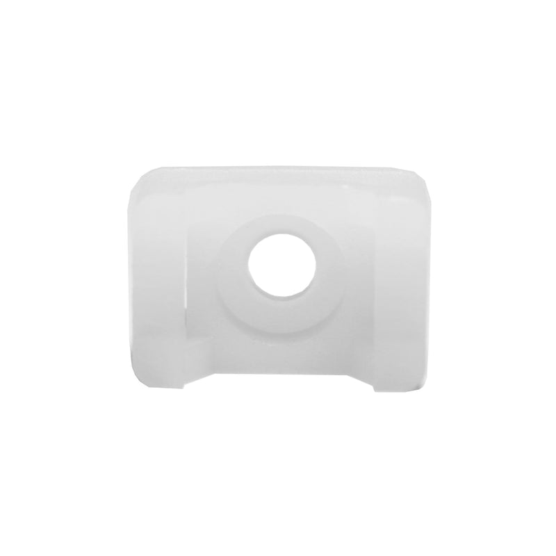 OPEN BOX- QualGear® CM2-W-100-P Cable Tie Mount, White