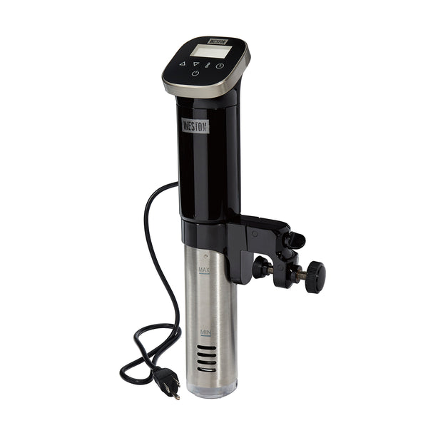 Weston Sous Vide Immersion Circulator with Digital Controls and Display, 800W, Black (36200)