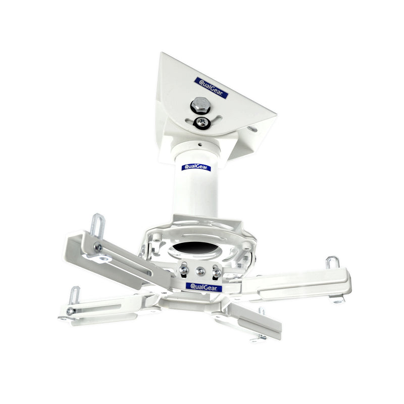 QualGear® Pro-AV QG-KIT-VA-3IN-W 3"-1.5" Vaulted Ceiling Adapter Projector Mount