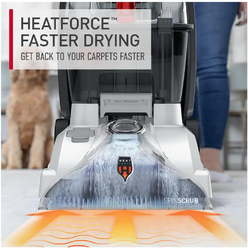 HOOVER - TurboScrub Upright Carpet Cleaner Machine - FH50138
