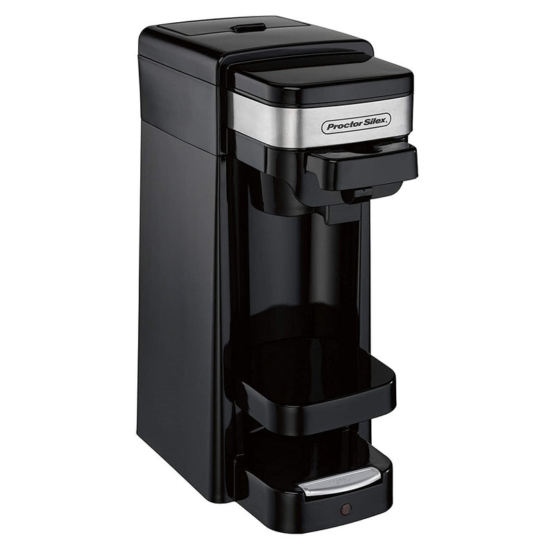 Proctor Silex 49969C Single Serve Coffeemaker, Black