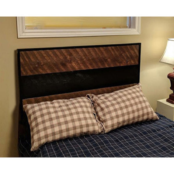 NAAV-315D Handcrafted Killarney Headboard (Double) Authentic Canadian Made Rustic Pine Furniture