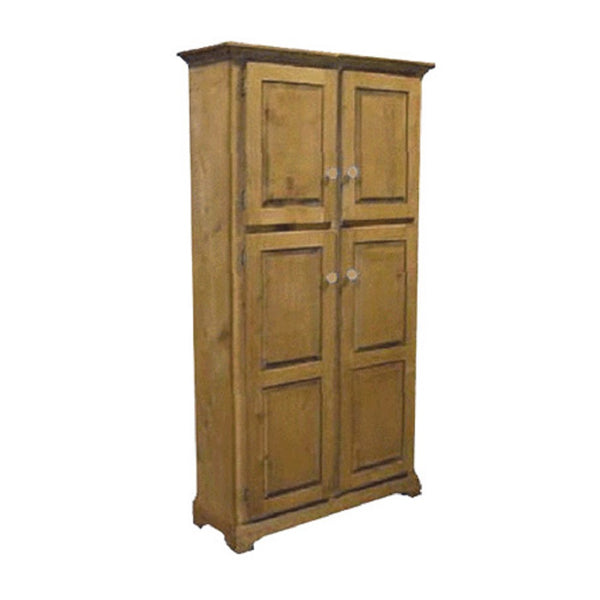 NAAV-340 Handcrafted Pantry Authentic Canadian Made Rustic Pine Furniture