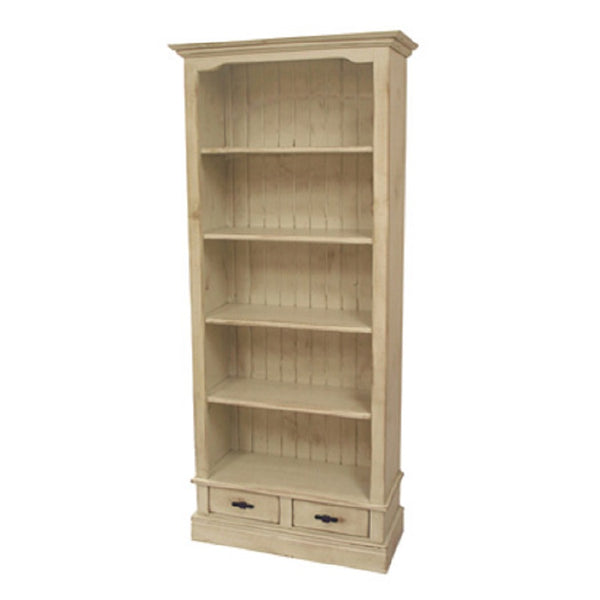 NAAV-373 Handcrafted Genevieve Bookcase Authentic Canadian Made Rustic Pine Furniture