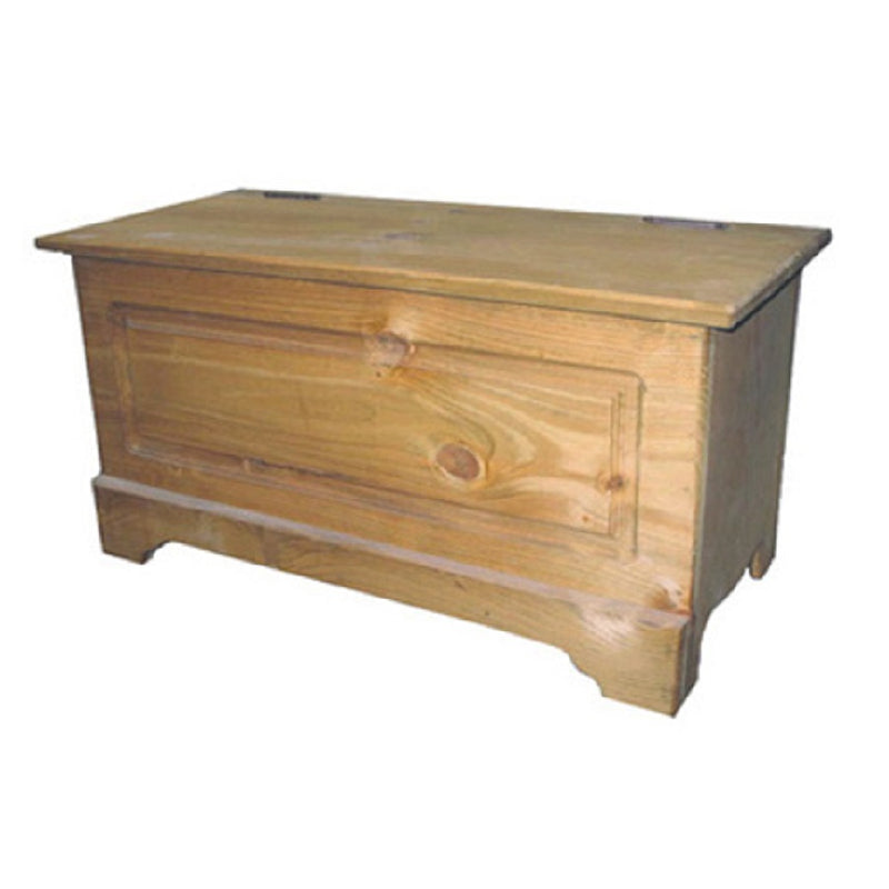 NAAV-408 Handcrafted Blanket Box Authentic Canadian Made Rustic Pine Furniture