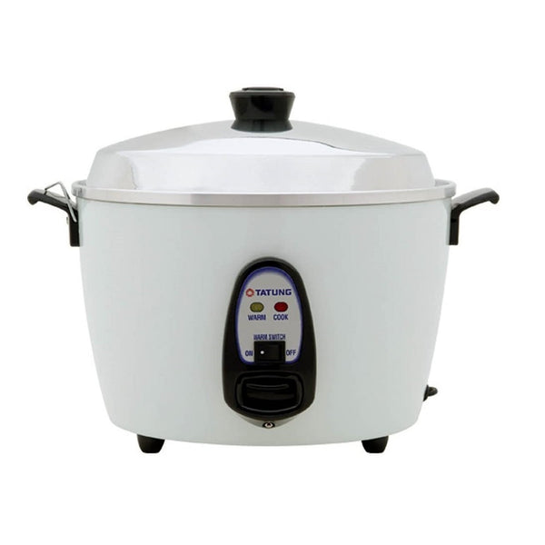 Tatung TAC-10GSF 10 Cup Rice Cooker – White Aluminum Cook Pot