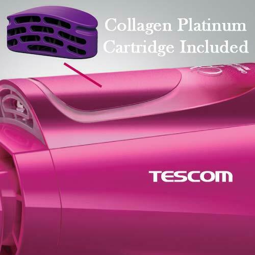 Tescom Collagen, Platinum and Nano Ion Hair Dryer, 1500W (Made in Japan) (Pink) - SaleCanada Inc.