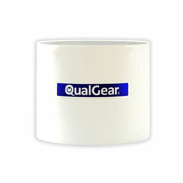 QualGear® QG-PRO-PM-PC-W Pro-AV 1.5" High Quality White Pipe Projector Connector