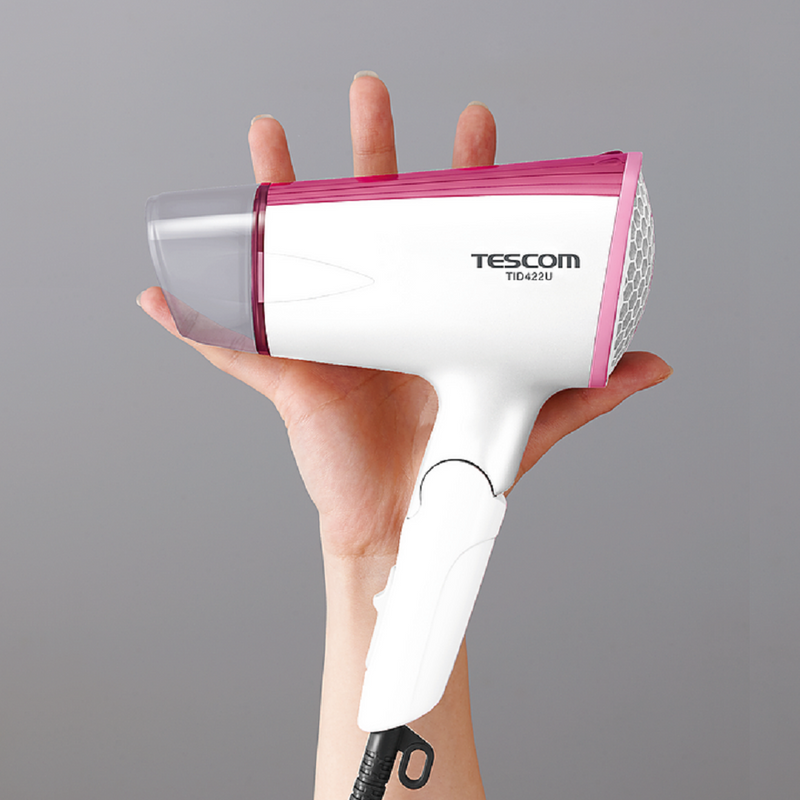 Tescom TID422U Negative Ions Hair Dryer, Pink - 120V 1300W