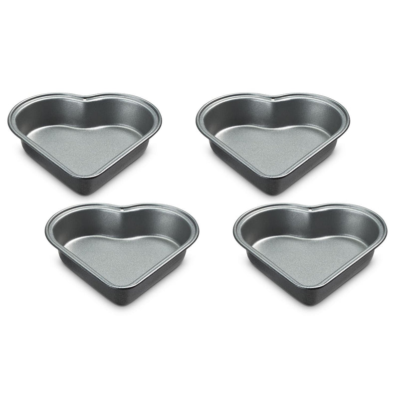 Cuisinart CMBM-4HRT1C Set of 4’s Mini Bakeware Heart Pans