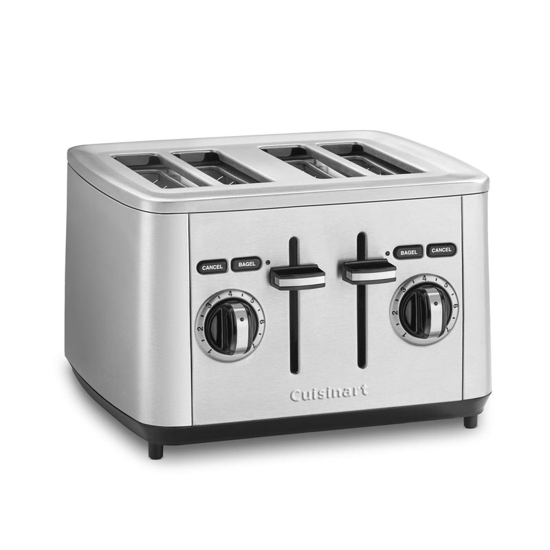 Cuisinart 4-Slice Stainless Steel CPT-14IHR Toaster (Refurbished)