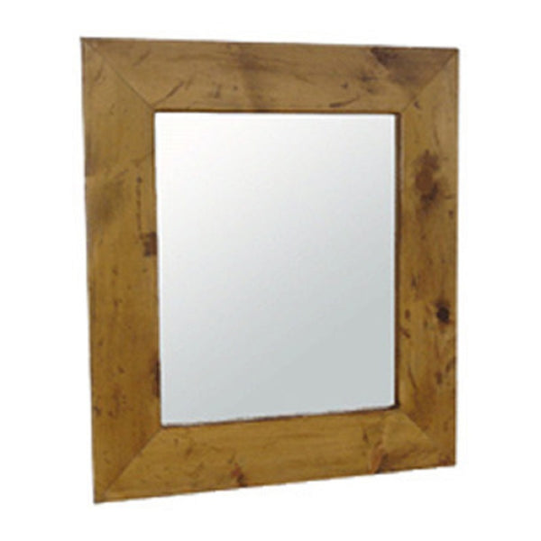 Handcrafted Lodge Mirror Authentic Canadian Made Rustic Pine Furniture
