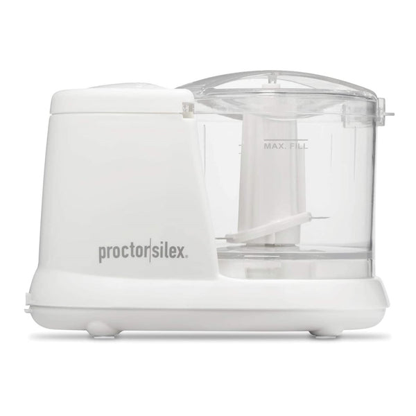 Proctor Silex 72500PS 1.5 Cup Food Processor, White