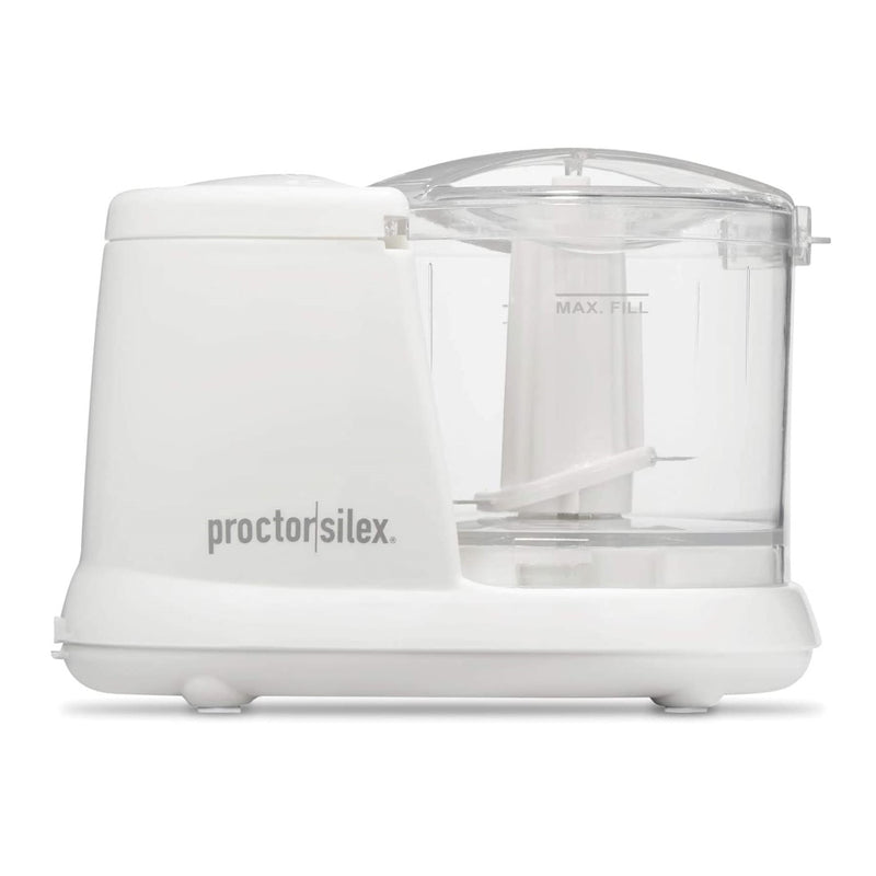 Proctor Silex 72500PS 1.5 Cup Food Processor, White