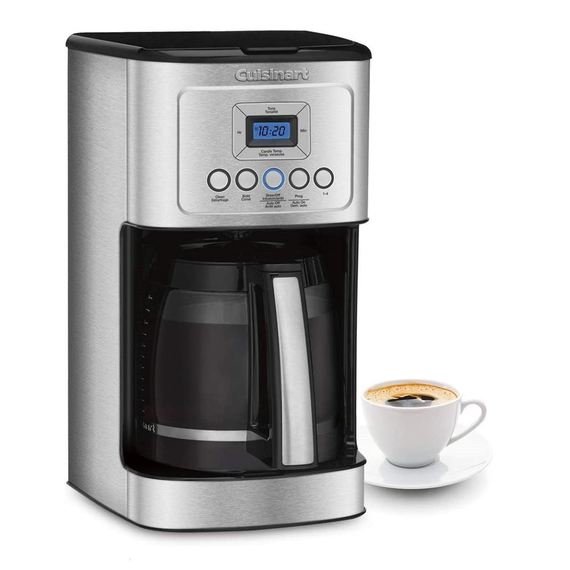 Cuisinart DCC-3200C 14-Cup Programmable Coffeemaker, Silver (Refurbished)
