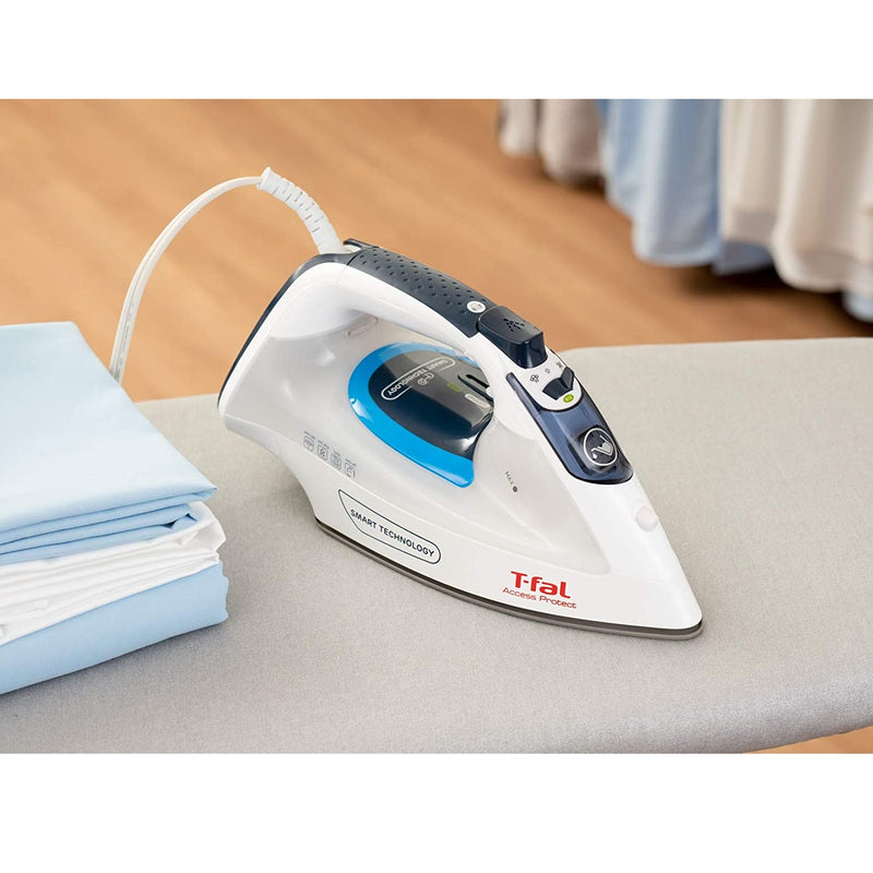 T-fal FV1610Q0 Access Protect Steam Iron, White (Refurbished)
