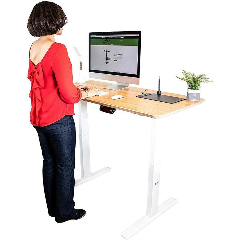 OPEN BOX - Star Ergonomics 3 Stage Dual Motor Electric Sit-Stand Desk Frame- SE07E1FW [Tabletop Not Included]