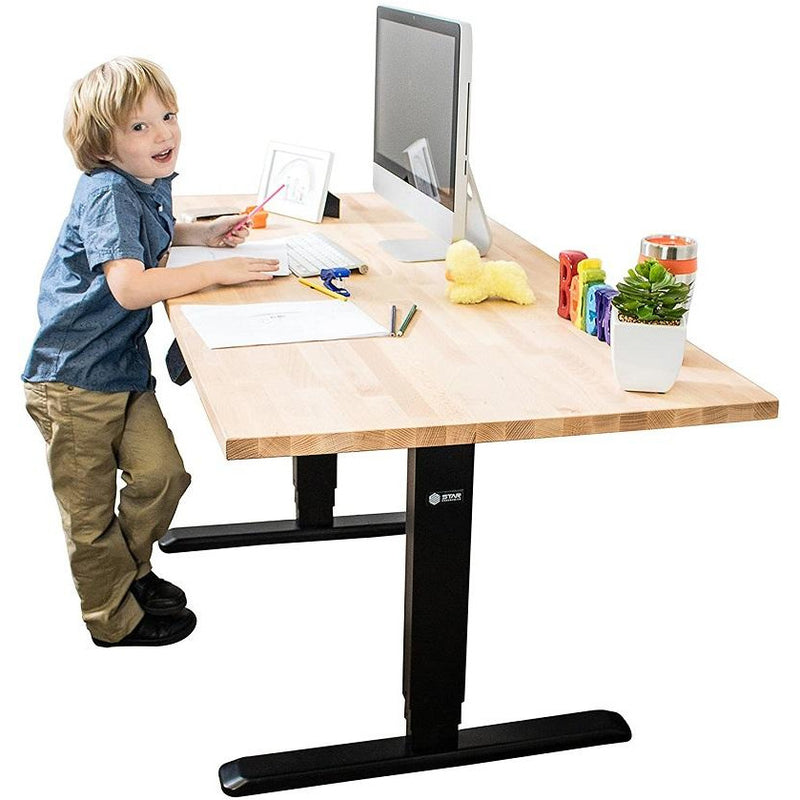 Star Ergonomics 3 Stage Reverse Dual Motor Electric Sit-Stand Desk Frame – SE06E1FB [Tabletop Not Included]
