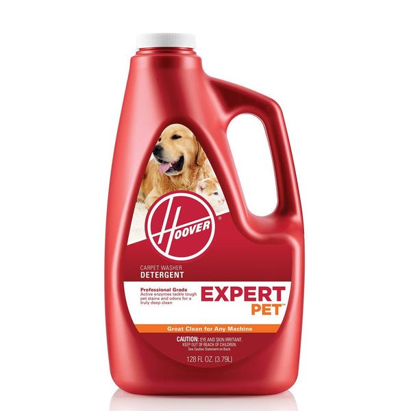 Hoover Expert Pet Carpet Cleaner Solution Formula, 128 oz, AH15075, Red