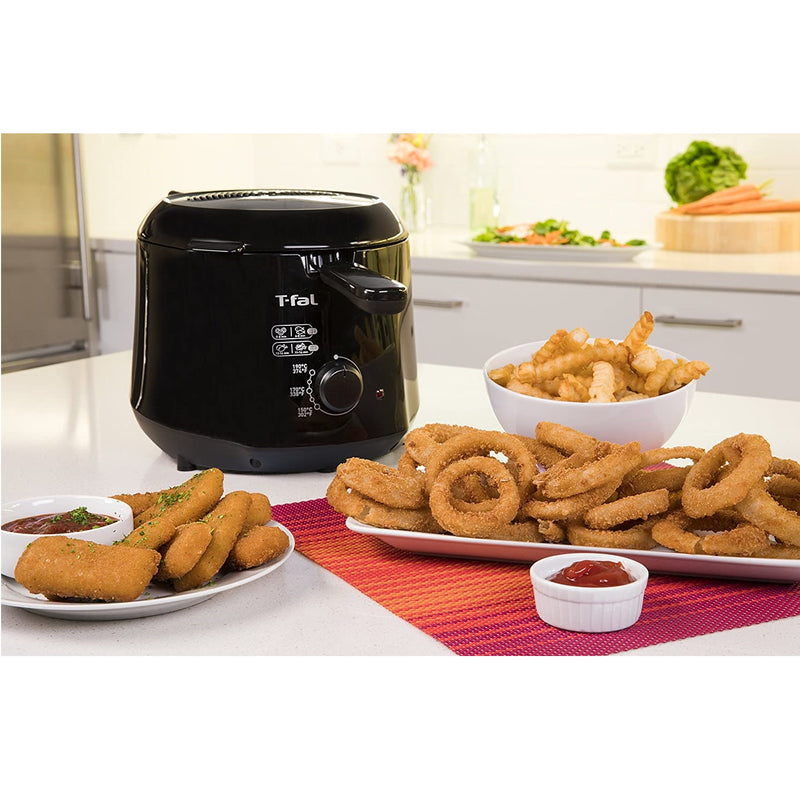 T-fal Snacking Cool-Touch Deep Fryer FF230851RB Capacity 1 kg, Blemished Package - Manufacturer Refurbished with 1 Year Warranty- Good as new