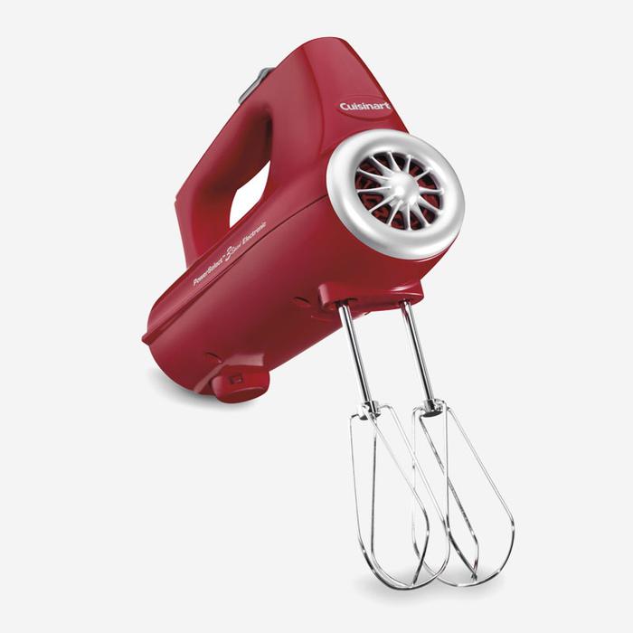 Cuisinart (CHM-3RC) 3 Speed Hand Mixer - Red