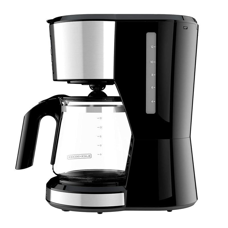 Black+Decker 12 Cup Programmable Coffee Maker in Stainless Steel, CM1231SC