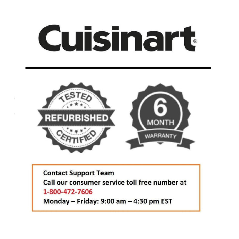Cuisinart CSB-75RIHR Smart Stick Variable Speed Hand Blender, Red - 6 Months Cuisinart Manufacturer Warranty (Refurbished)