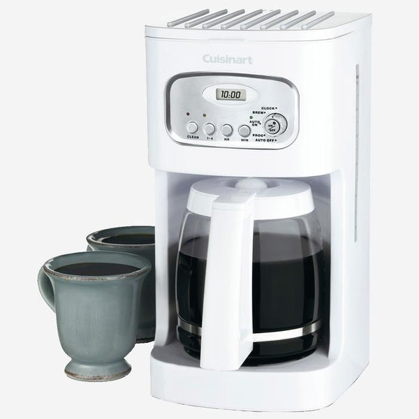 Cuisinart DCC-1100IHR Refurbished 12-Cup Programmable Coffeemaker - White (Pre-Order)