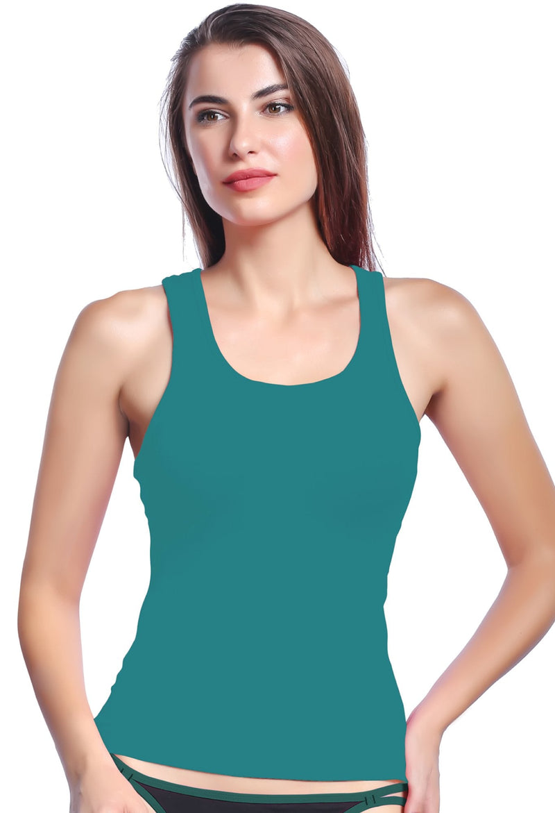 Strawberry Lenceria Racer Back Tank Top