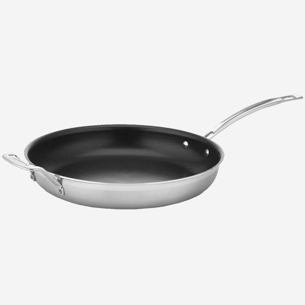 Cuisinart MCP22-30HNSSC Multiclad Pro Non-Stick Stainless 12" (30cm) Skillet with Helper Handle