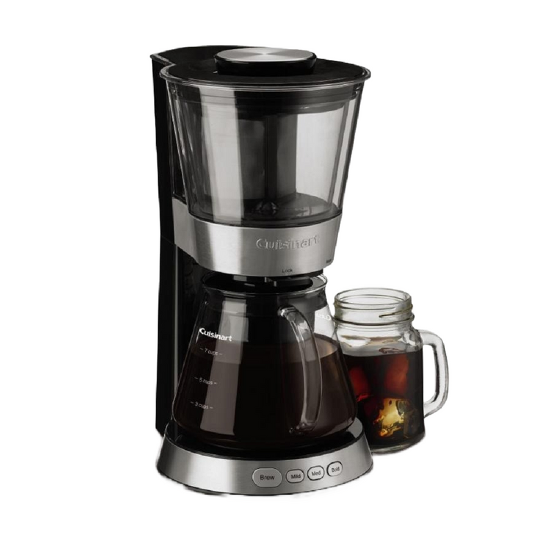 Cuisinart DCB-10IHR 7-Cup Automatic Cold Brew Coffeemaker (Refurbished)