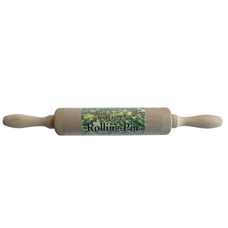 NAAV 4230 Classic Wooden Rolling Pin with Easy-Grip Handles