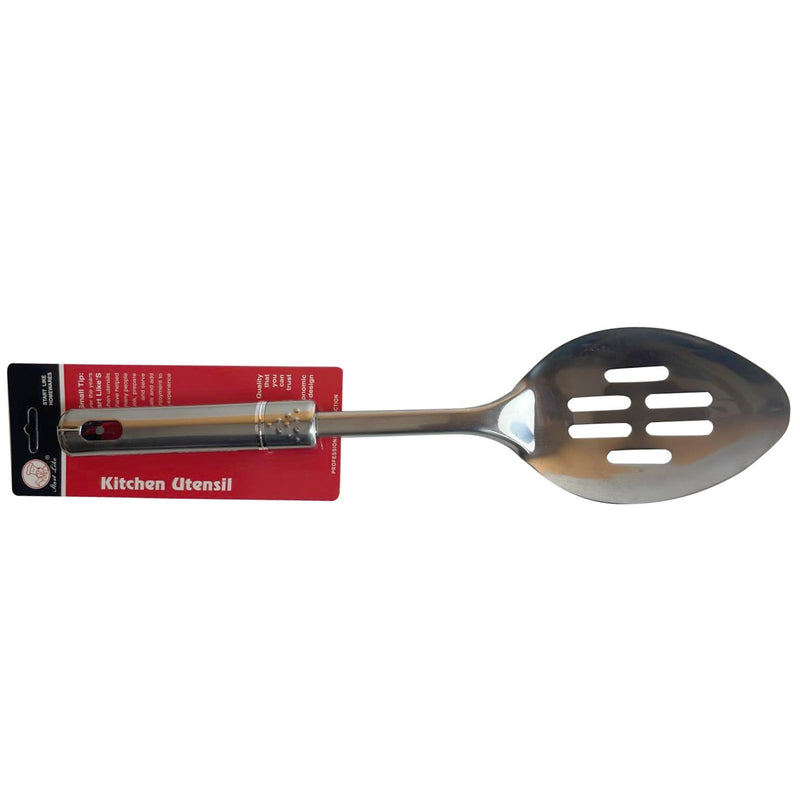 Stainless Steel Slotted Spoon with Cool Handle