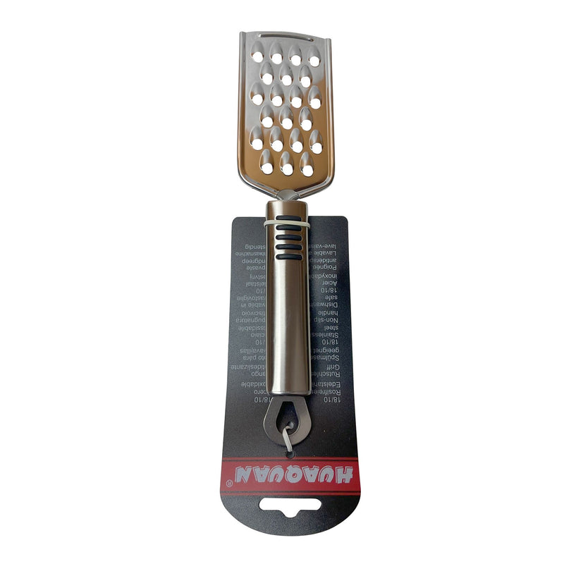 NAAV Stainless Steel Flat Standard Slot Hand Grater for Cheese and Vegetables