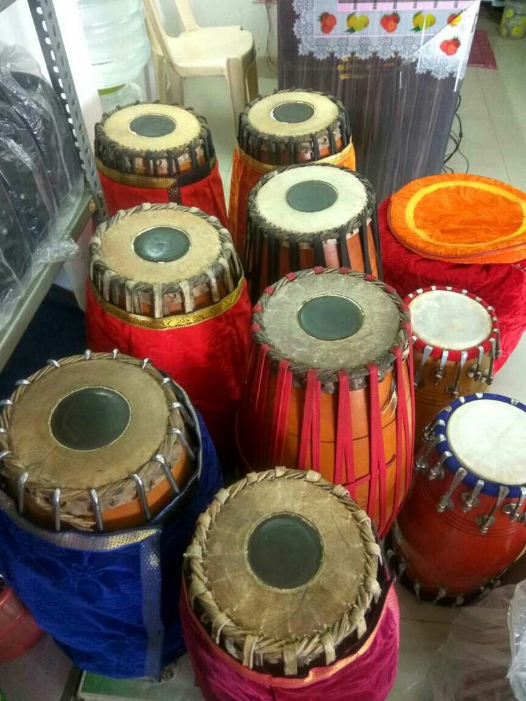 Mridangam-  22 inches Traditional Dhol Handmade Dholak Dholki Drum Indian Folk Musical Instruments