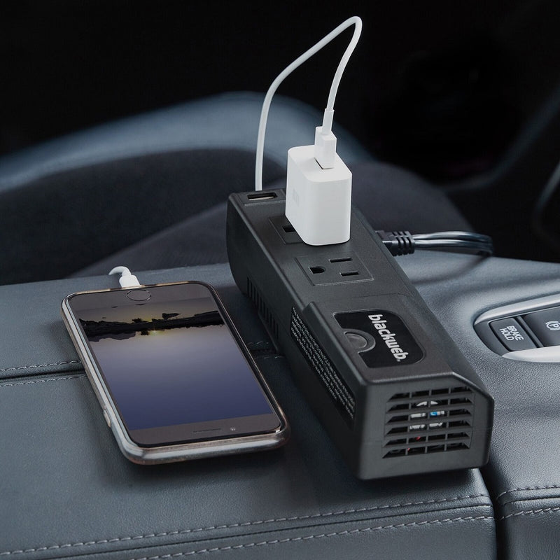 Blackweb 175 Watts Power Strip Inverter for Car Charging